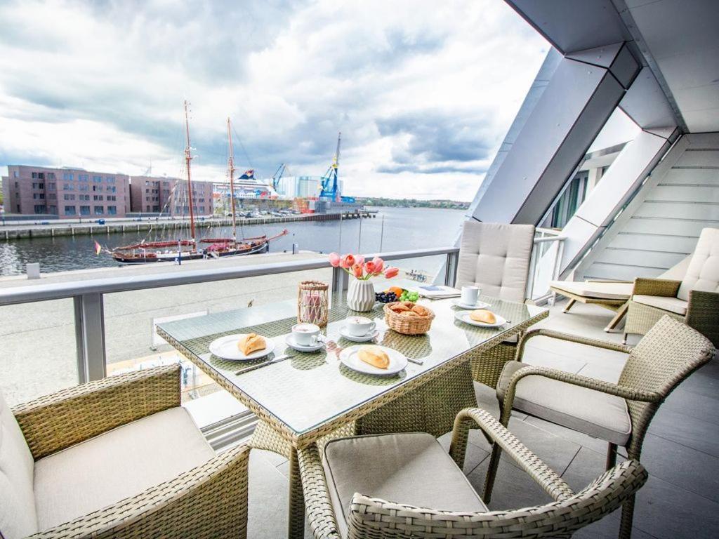 Hafenspitze App 26 Apartment Wismar Bagian luar foto